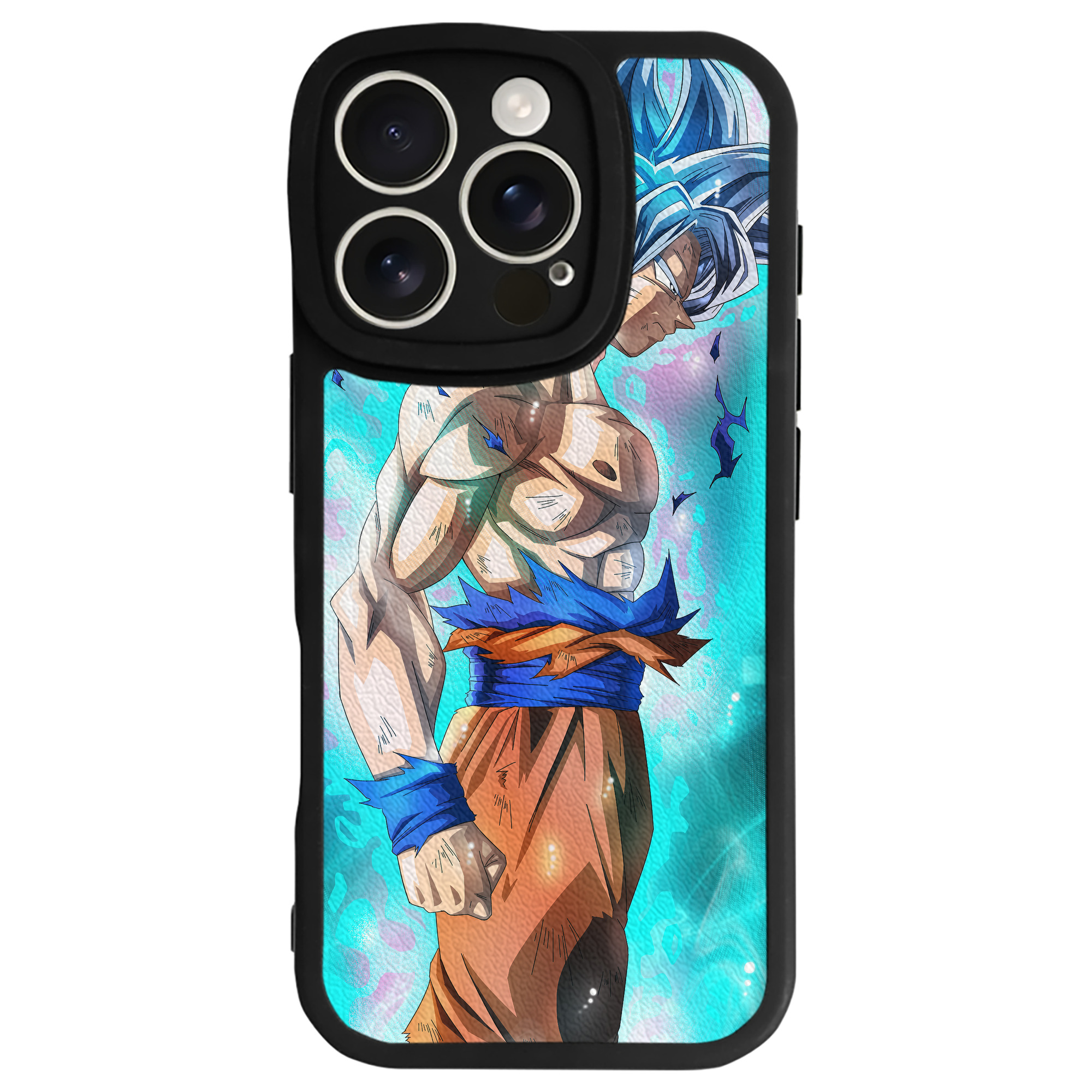 （画像用） ドラゴンボール DRAGON BALL 【iPhone 16シリーズ対応】シリコンスマホケース（レザー調） 材質：シリコン